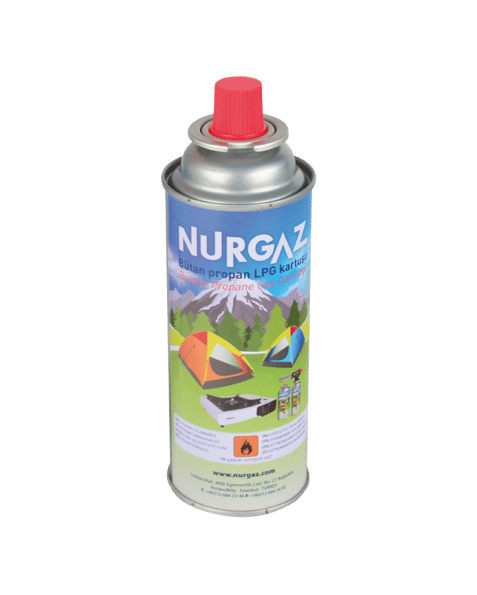 Nurgaz 220 Gr Vidalı Gaz Kartuş NG 207