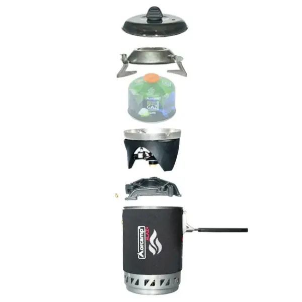 Orcamp Alaz Performans Siyah  Kamp Ocak