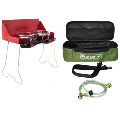 Orcamp Katlanabilir Ayaklı İkili Kamp Ocak