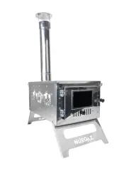 Nurgaz Katlanır Krom Kamp Çadır Soba