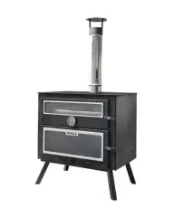 Nurgaz Kamp Kuzineli Şömine Soba