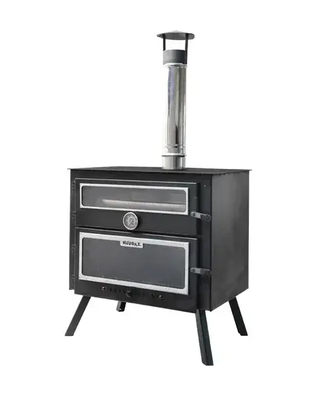 Nurgaz Kamp Kuzineli Şömine Soba