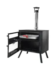 Nurgaz Kamp Kuzineli Şömine Soba