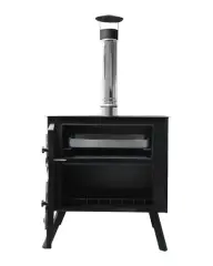 Nurgaz Kamp Kuzineli Şömine Soba