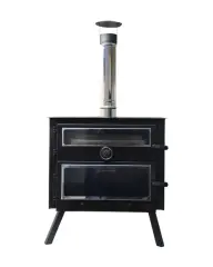 Nurgaz Kamp Kuzineli Şömine Soba