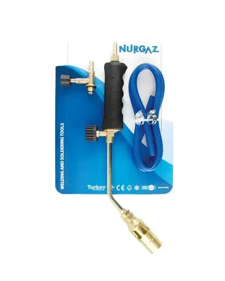 Propan Tav Ve Kaynak Seti 32 Mm Başlıklı Pürmüz Hortum Kelepçe Musluk Dahil