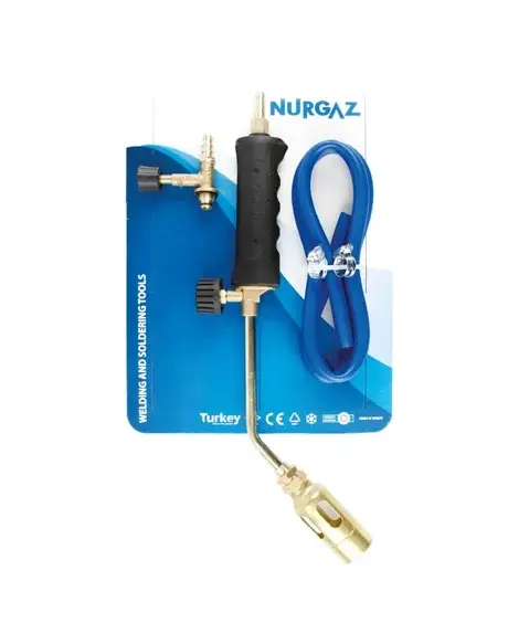 Propan Tav Ve Kaynak Seti 35 Mm Başlıklı Pürmüz Hortum Kelepçe Musluk Dahil