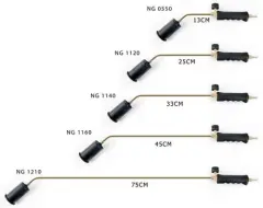 Propan Tav Ve Kaynak Pürmüz Takımı 57 Mm Metal Başlıklı 25 Cm Boyun
