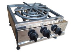 3 Yanışlı Tekli CE Belgeli Emniyet Sistemli Künefe Pişirim Ocağı