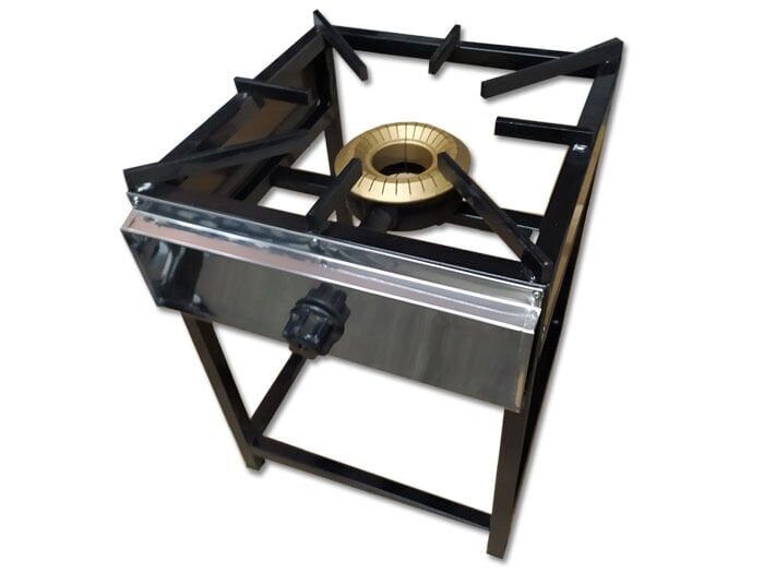 3 No Tekli Profil CE Belgeli Emniyet Sistemli Ayaklı Pişirim Ocağı