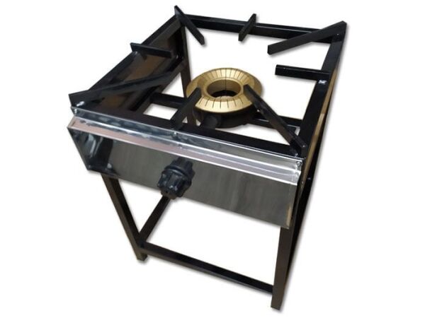 3 No Tekli Profil CE Belgeli Emniyet Sistemli Ayaklı Pişirim Ocağı