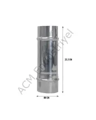 Campout Paslanmaz Soba Borusu