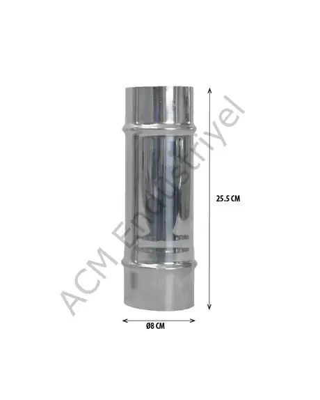 Campout Paslanmaz Soba Borusu