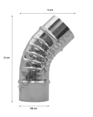 Campout Soba Dirseği 45 Derece