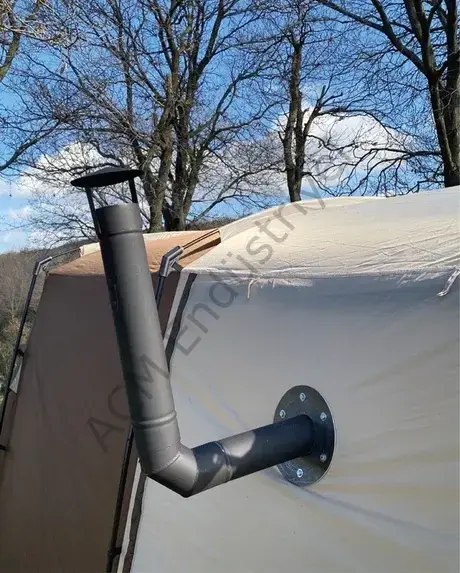 Campout Fiber Soba Baca Bağlantı Flanşı