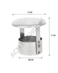 Campout Paslanmaz Baca Şapkası