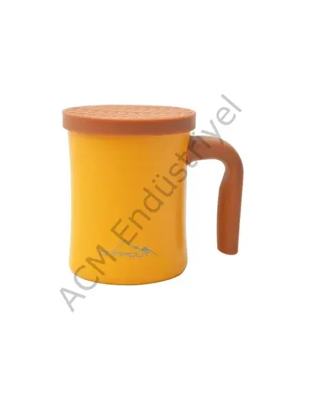 Campout Çift Katmanlı Termos Kupa Sarı