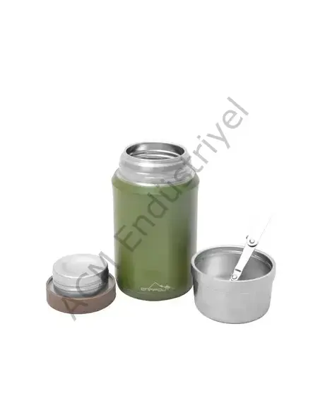 Campout Çift Katmanlı Yemek Termosu 600 Ml