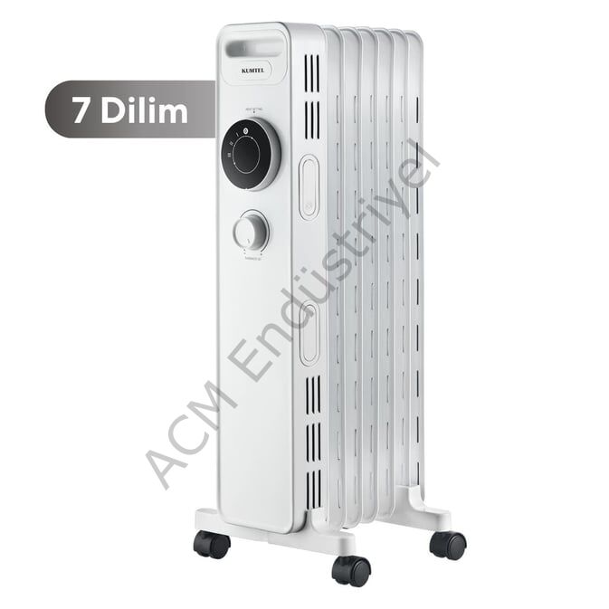 Kumtel 7 Dilim Beyaz Radyatör KUM-1220S