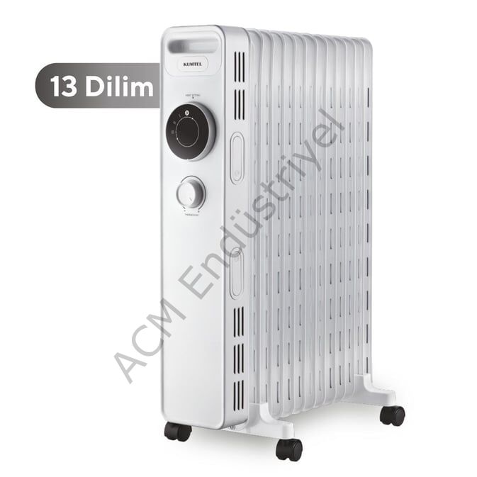 Kumtel 13 Dilim Beyaz Radyatör KUM1240S
