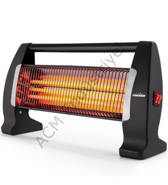 Marsstar Quartz 1500 Watt Devrilme Emniyetli Mini Isıtıcı MS-15