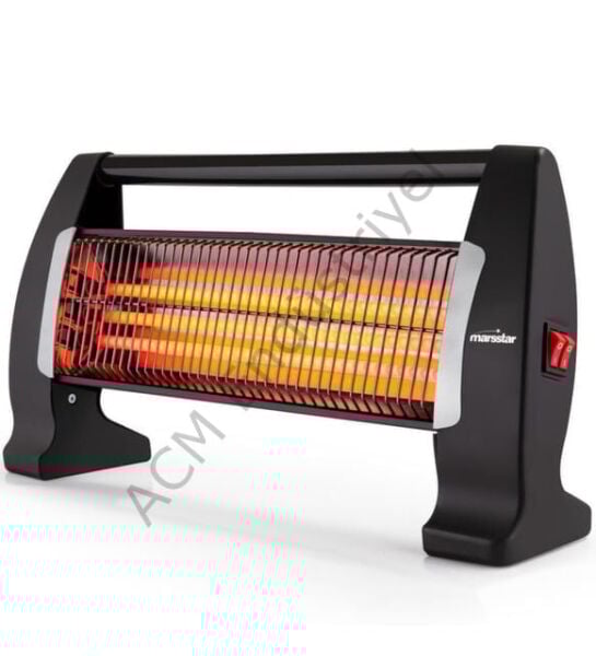 Marsstar Quartz 1500 Watt Devrilme Emniyetli Mini Isıtıcı MS-15
