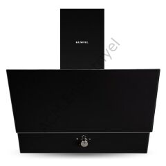 Kumtel Dizayn Siyah Cam Ankastre Set