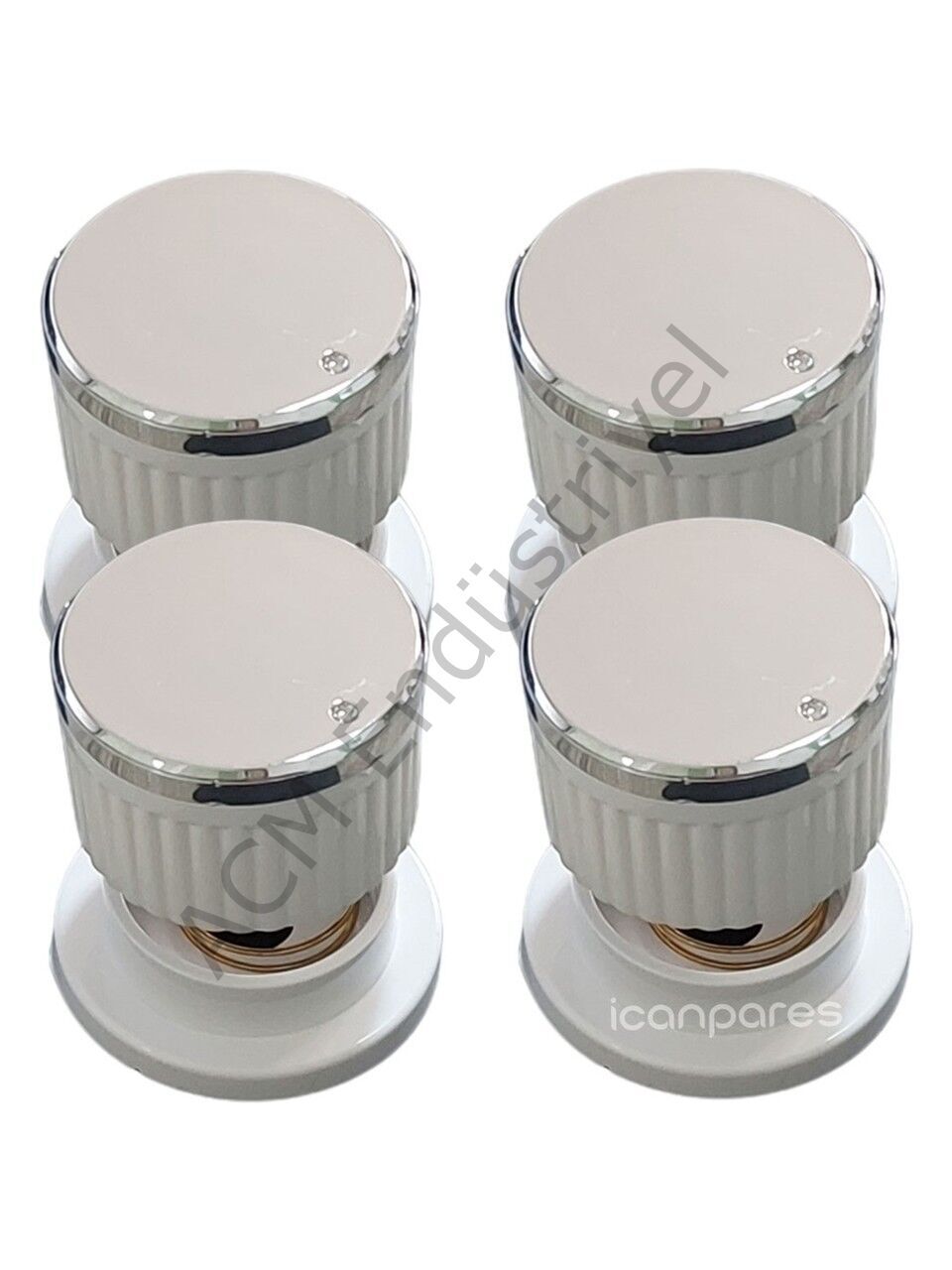 Ankastre Set Üstü ve Ocak Üniversal 4 Lü Düğme Takımı