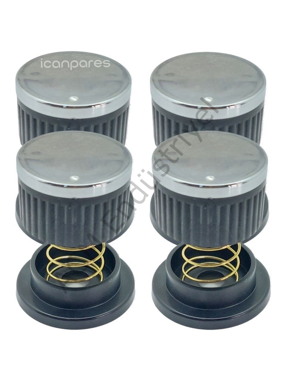 Ankastre Set Üstü ve Ocak Üniversal 4 Lü Düğme Takımı