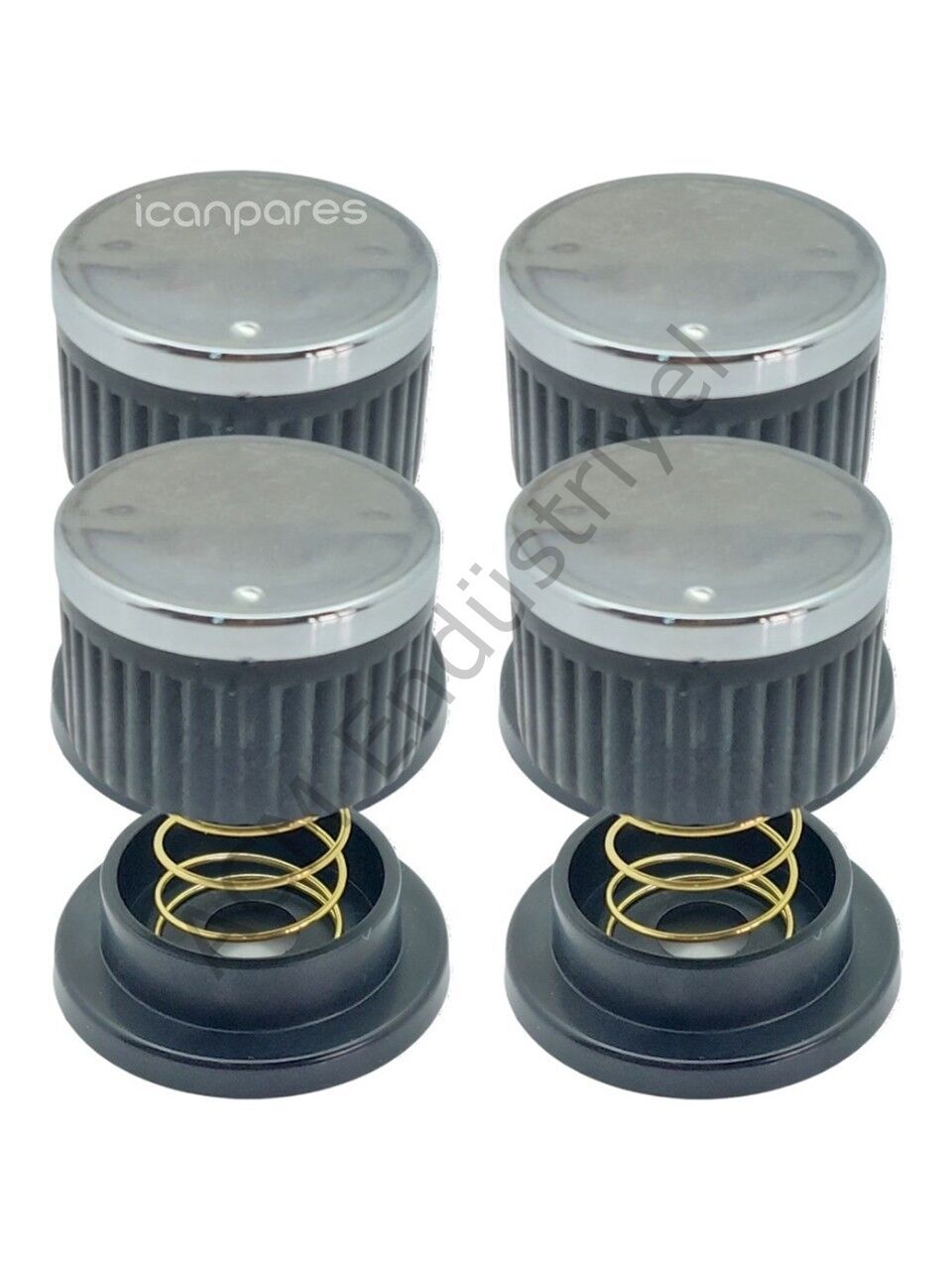 Ankastre Set Üstü ve Ocak Üniversal 4 Lü Düğme Takımı