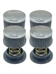 Ankastre Set Üstü ve Ocak Üniversal 4 Lü Düğme Takımı