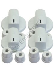 Ankastre Set Üstü ve Ocak Üniversal 4 Lü Düğme Takımı