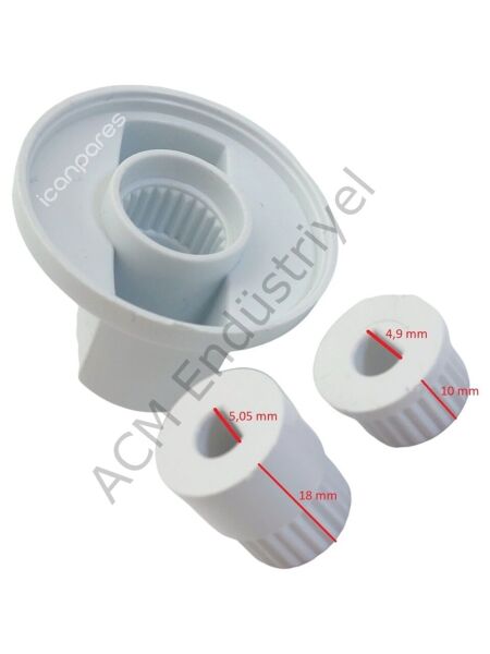 Ankastre Set Üstü ve Ocak Üniversal 4 Lü Düğme Takımı