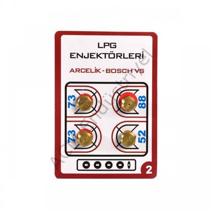 Arçelik & Beko LPG Enjektör Takım No.2