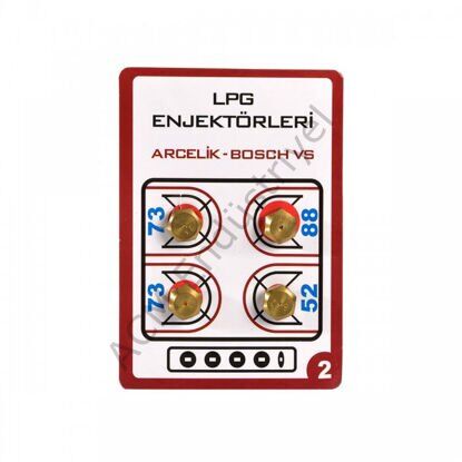 Arçelik & Beko LPG Enjektör Takım No.2