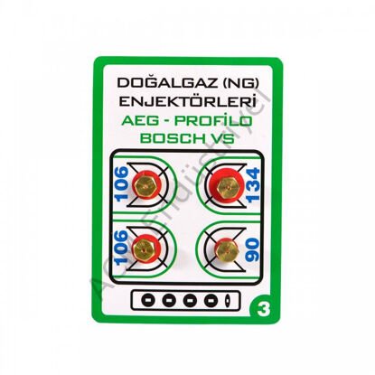AEG & Bosch & Profilo DG Enjektör Takım No.3