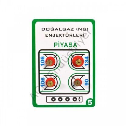 Piyasa DG Enjektör Takım No.5