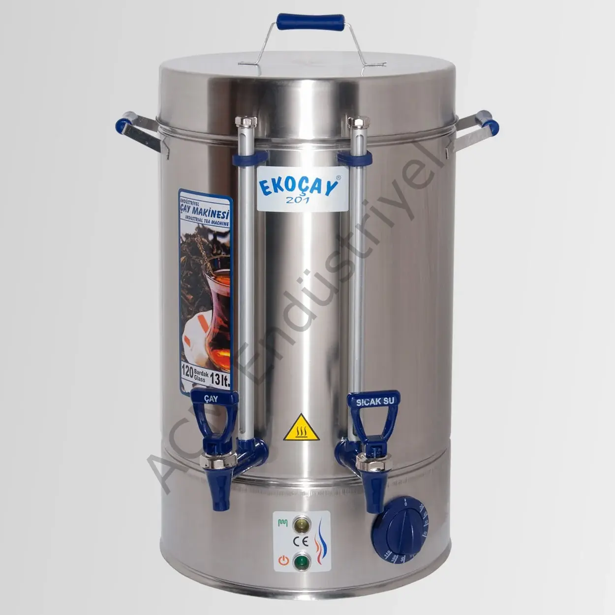 Ekoçay Elektrikli Semaver 120 Bardak Çay Otomatı