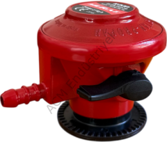 Metal Emniyet Kilitli Alçak Basınç Dedantörü Murat (8mm) Tüp Başlığı