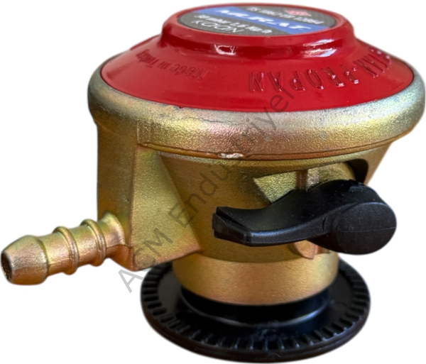 Metal Emniyet Kilitli Alçak Basınç Dedantörü Murat (8mm) Tüp Başlığı