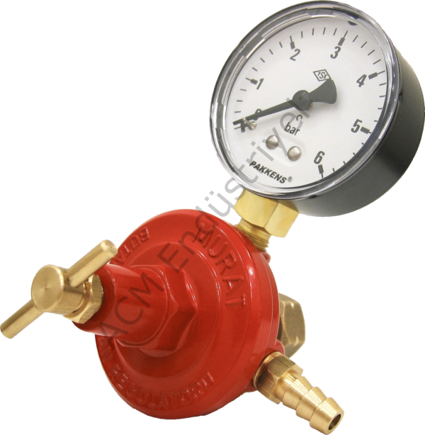 Murat Manometreli Yüksek Basınç (Sanayi) Saatli Regülatör