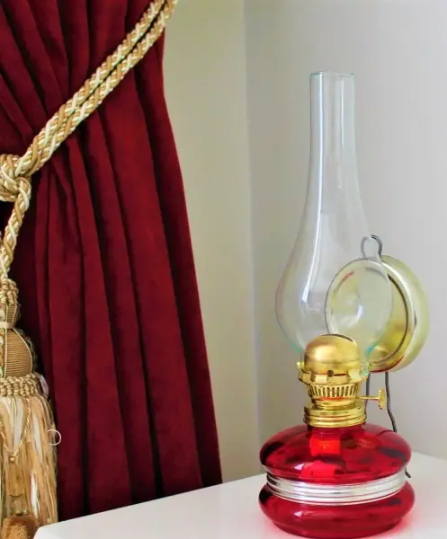 Klasik Gaz Lambası Kırmızı 14 No