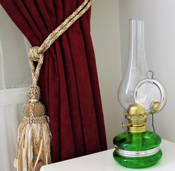 Klasik Gaz Lambası Yeşil 14 No